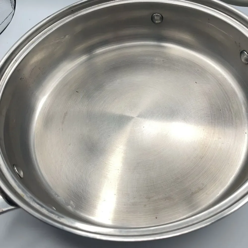 Belgique Tools of the Trade Stainless Steel Frying Pan No Lid